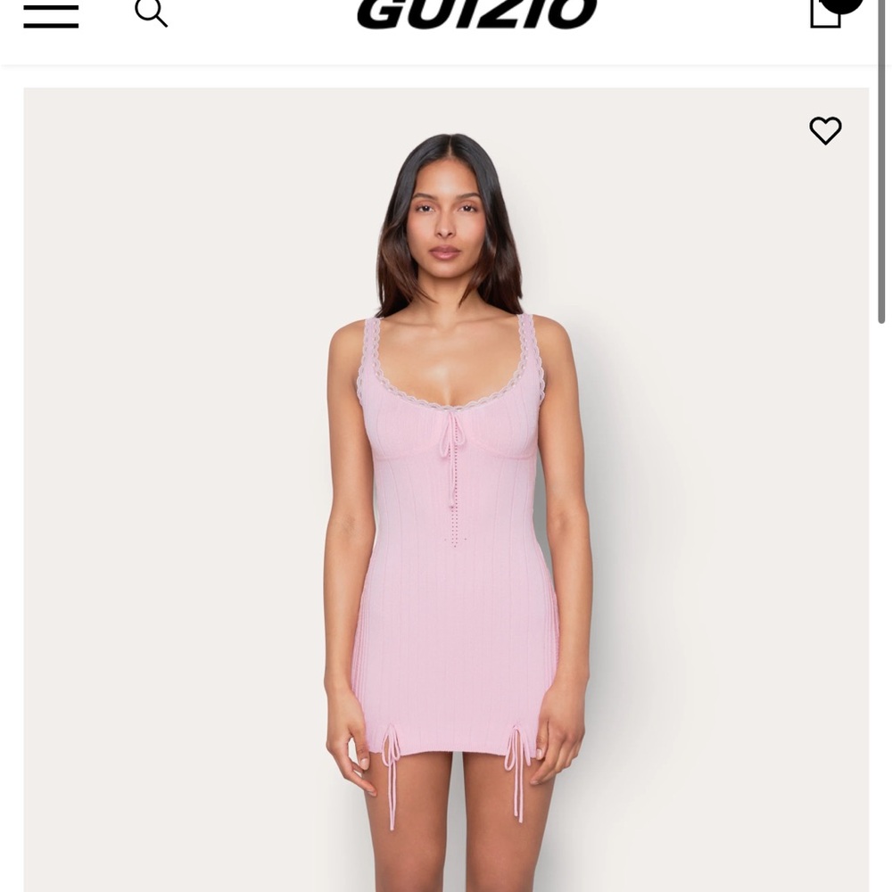 Danielle Guizio Dainty Knit Mini Dress